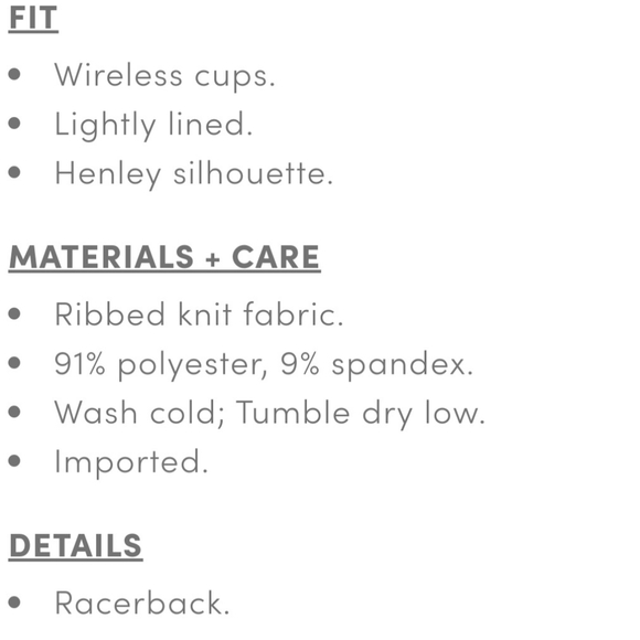 Torrid Active Sports Bra Henley Bralette. NEW! - Picture 6 of 8